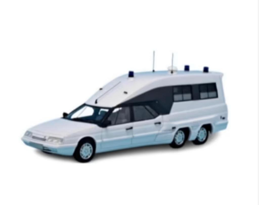 Citroen XM Tissier & decals Ambulance schaal 1/43 Perfex 918