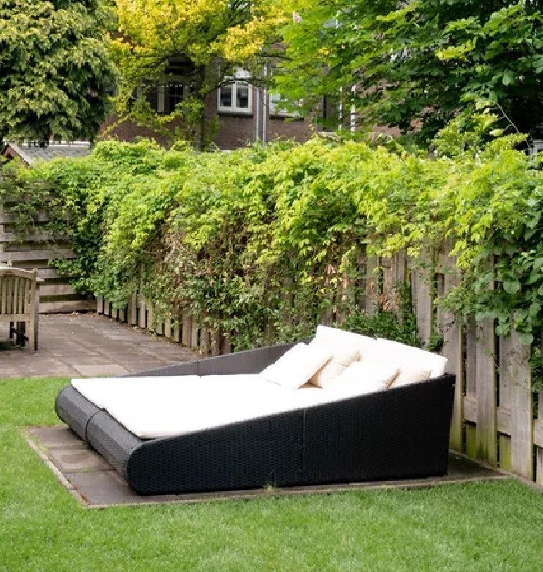 Net tweepersoons tuinligbed, Tuin en Terras, Ophalen