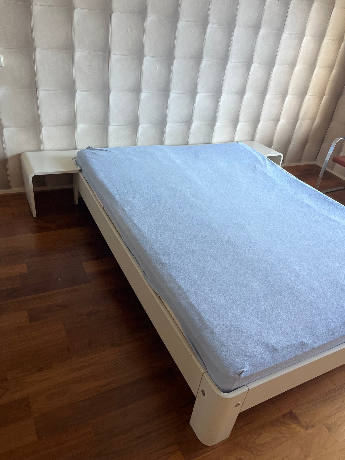 Auping tweepersoonsbed 210*160 met lattenbodem, Ophalen, Wit, Tweepersoons, Zo goed als nieuw