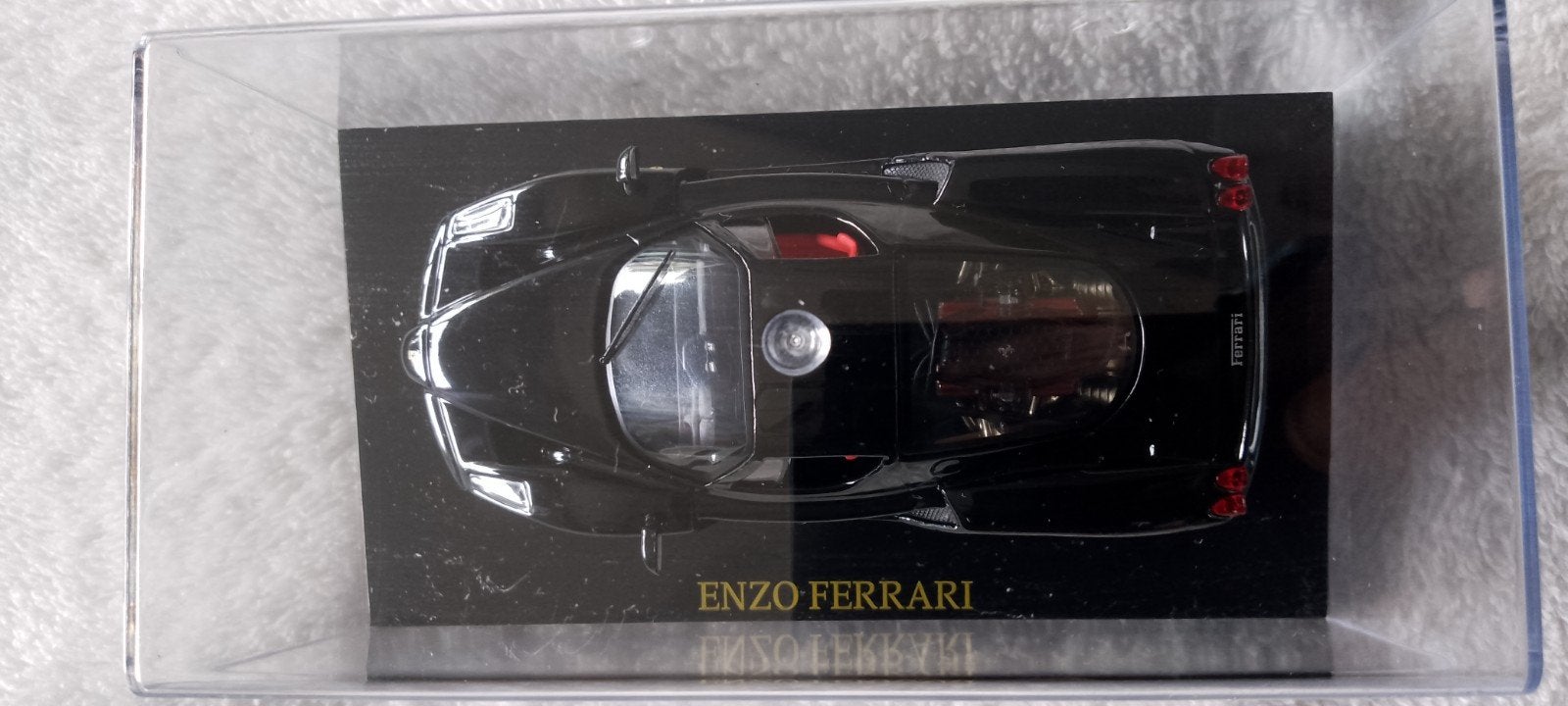 Enzo Ferrari modelauto 1:43, Verzenden, Zo goed als nieuw, Auto, Overige merken