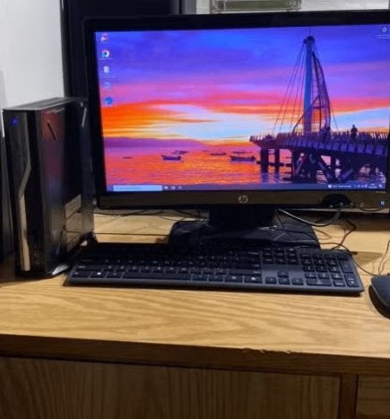 Mooie set Acer Veriton i5 + Windows 11 + Officepakket + Wifi, 8 GB, Ophalen of Verzenden, Zo goed als nieuw, SSD