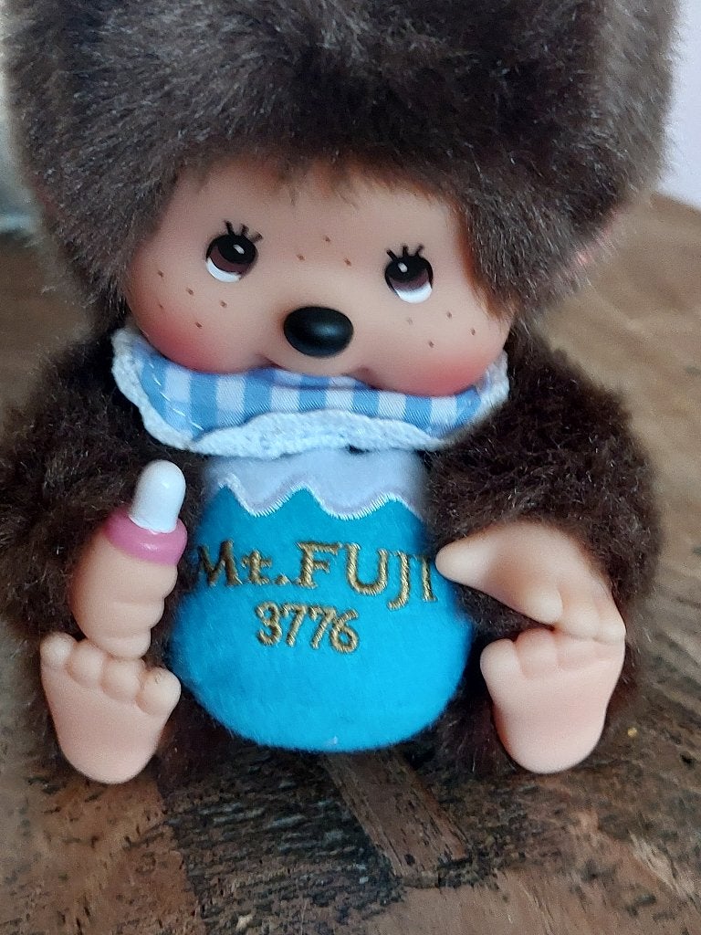 Monchhichi Mt. Fuij 3776 - Gelimiteerde exclusieve uitgave, Ophalen of Verzenden, Zo goed als nieuw