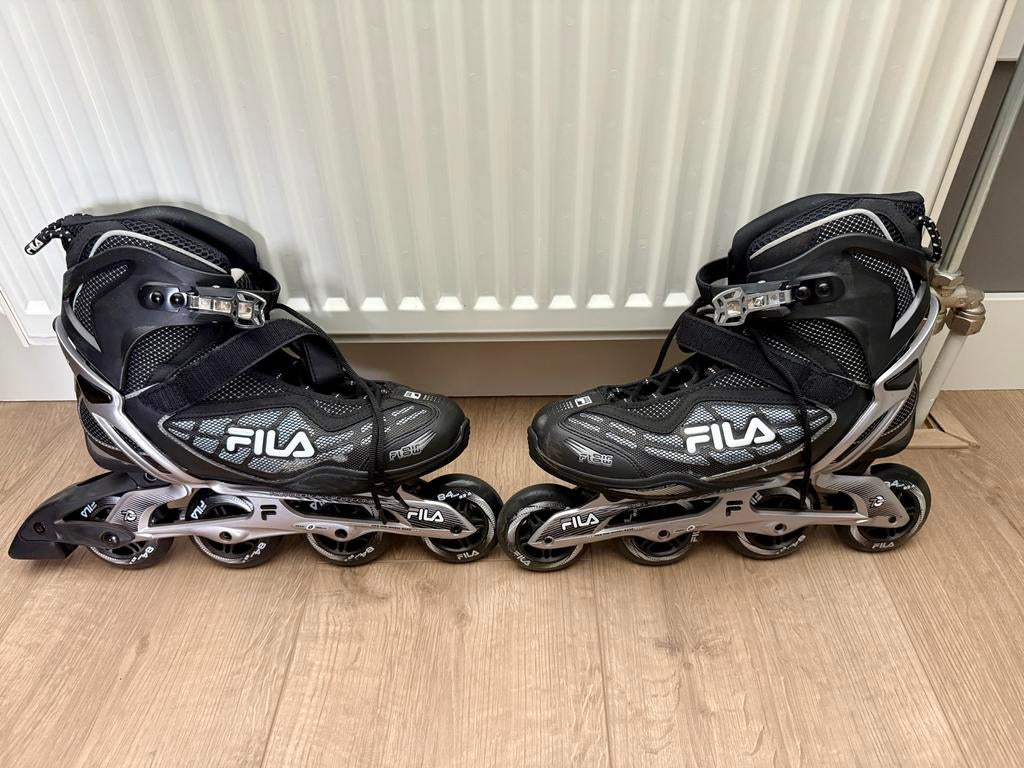 Fila Inline Skates Maat 46 (schoenmaat 44.5) met draagtas, Overige merken, Gebruikt, Heren, Ophalen of Verzenden