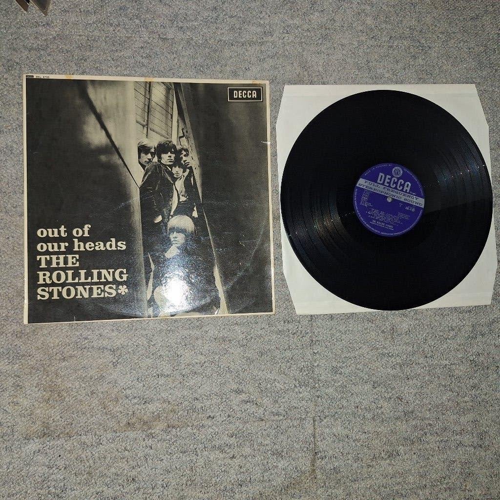 the rolling stones - out of our heads, Cd's en Dvd's, Vinyl | Rock, Ophalen of Verzenden, Gebruikt, 12 inch, Poprock