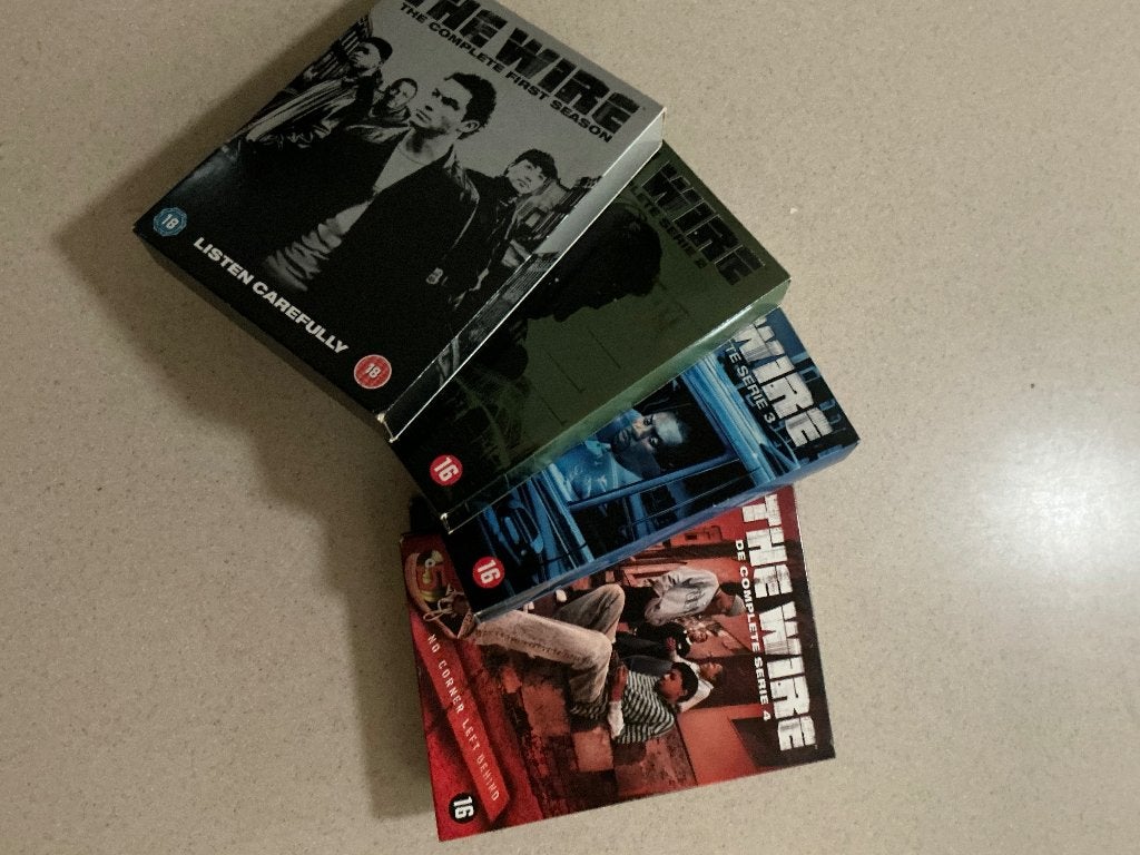 DVD The wire 1 t/m 5, Ophalen of Verzenden, Zo goed als nieuw, Misdaad, Complete serie