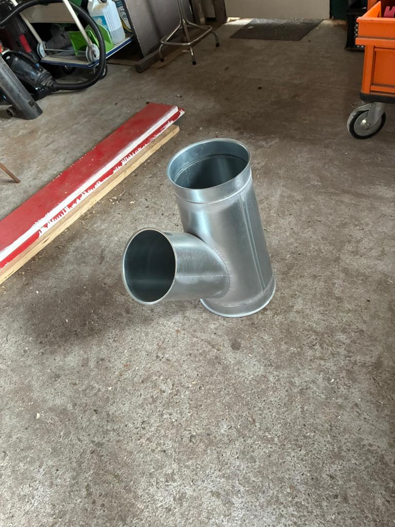 Metalen buis, Doe-het-zelf en Verbouw, Buizen en Afvoer, Ophalen, Overige materialen, Minder dan 2 meter, 80 mm of meer