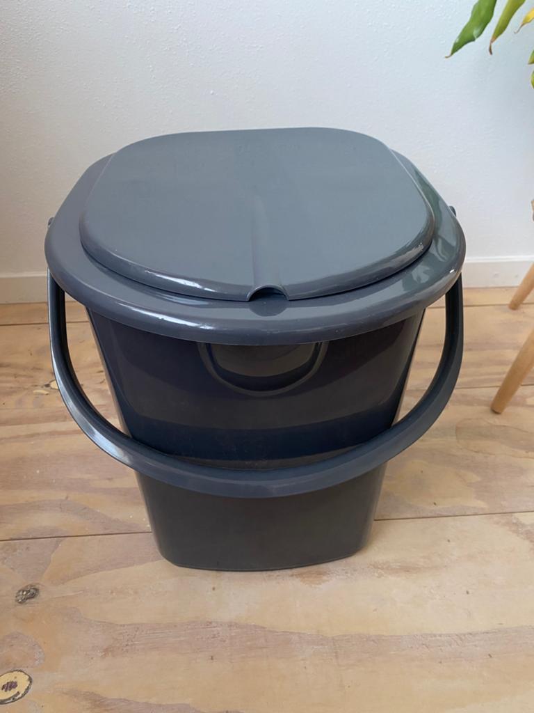 Nieuw! Branq draagbare wc emmer, Ophalen, Zo goed als nieuw, Kunststof