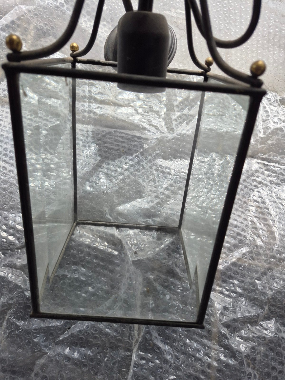 lamp, Ophalen, Gebruikt, Glas, E27 (groot)