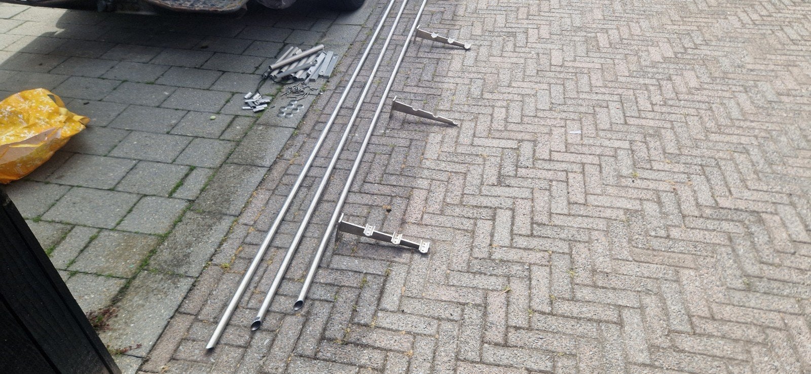dienbladgeleiders, Ophalen, Gebruikt