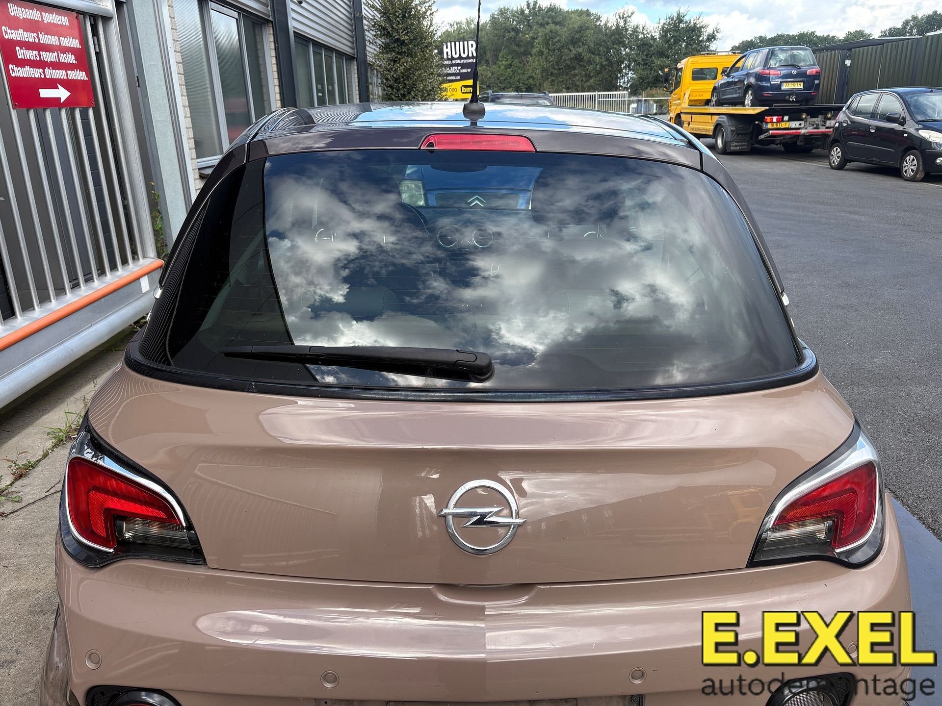 Achterklep Opel Adam 2012-2019 Kleur: Z41D, Gebruikt, Opel, Ophalen of Verzenden, Achter