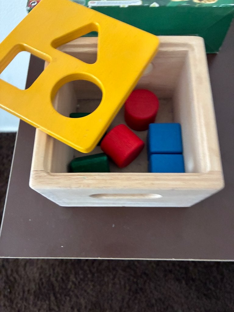 Houten blokkendoos, Ophalen of Verzenden, Zo goed als nieuw