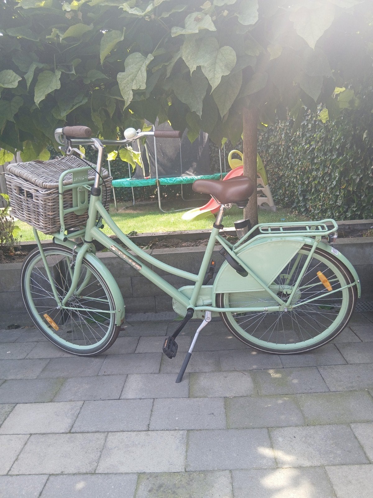 Popal Nette Meidenfiets met Mandje - Gebruikt, Fietsen en Brommers, Fietsen | Meisjes, Ophalen, Terugtraprem, Handrem, Popal
