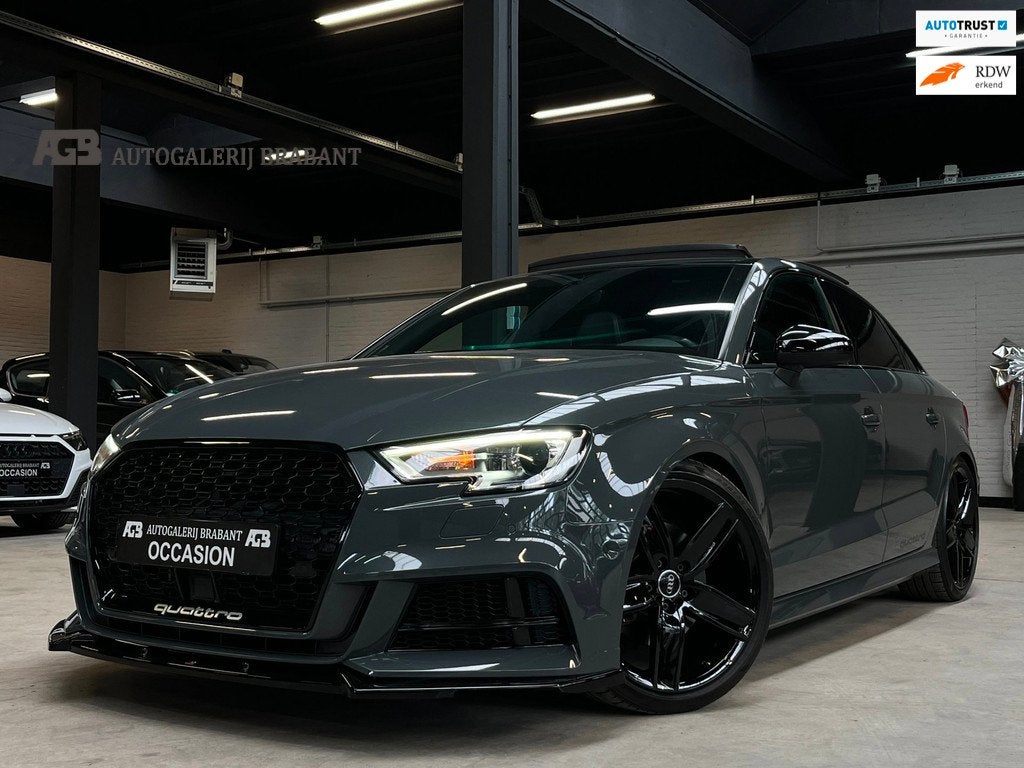 Audi A3 LIMOUSINE 2.0 TFSI quattro Sport S-line Pano/Parkeer, Auto's, Audi, Automaat, 1380 kg, Gebruikt, 1984 cc