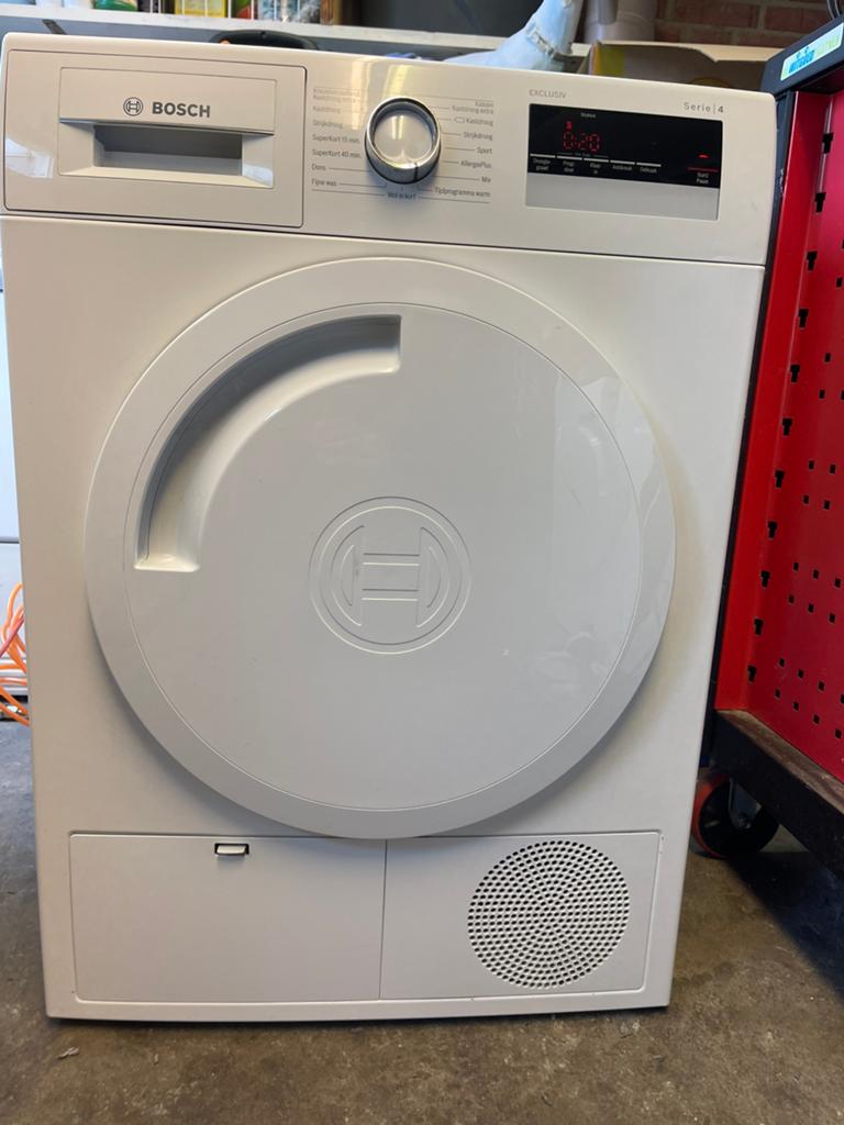 Bosch condensdroger 8 kg, Ophalen, 6 tot 8 kg, Gebruikt, Voorlader