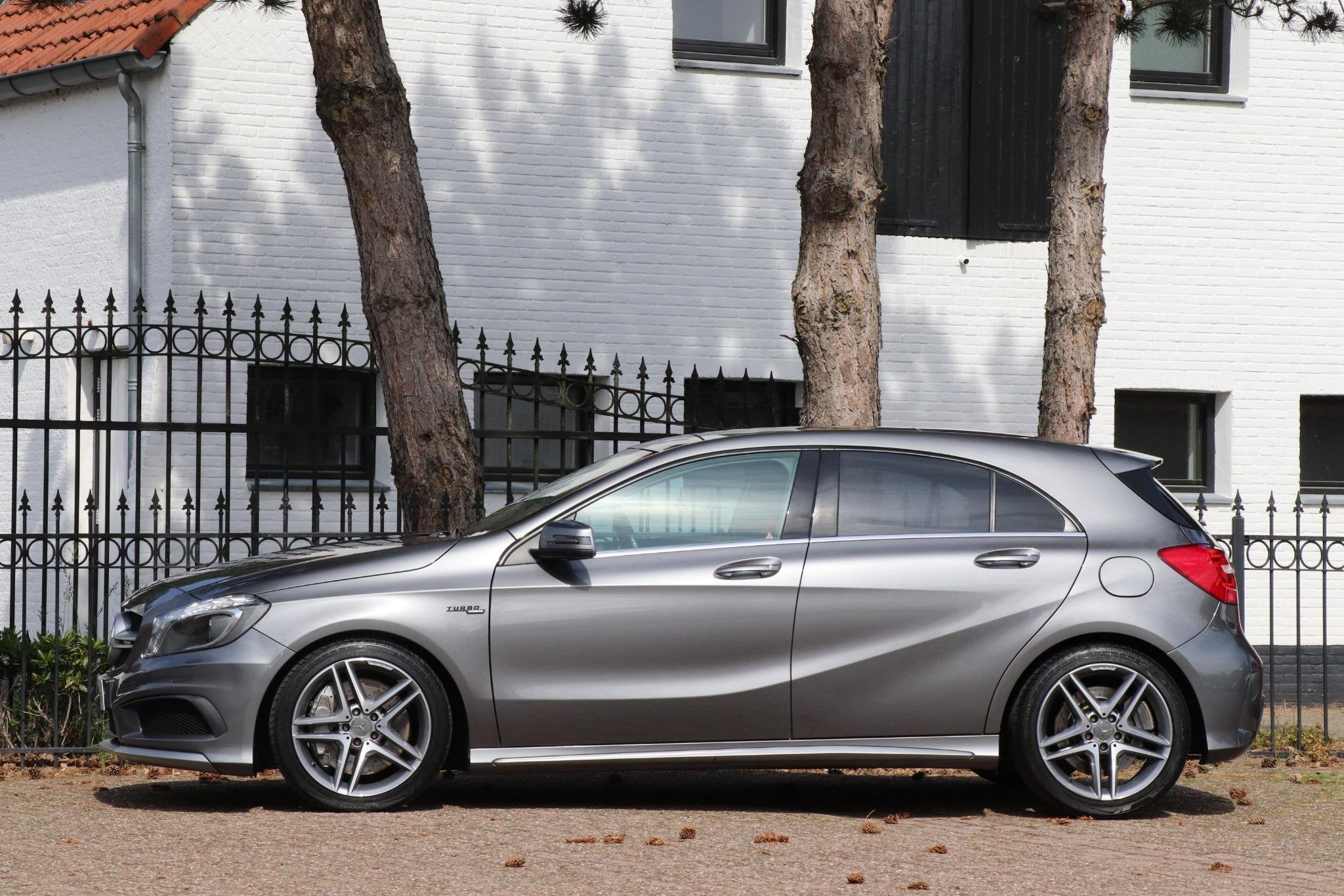 Mercedes-Benz A-klasse AMG 45 4MATIC |Panoramadak, Auto's, Automaat, Gebruikt, 4 cilinders, 360 pk
