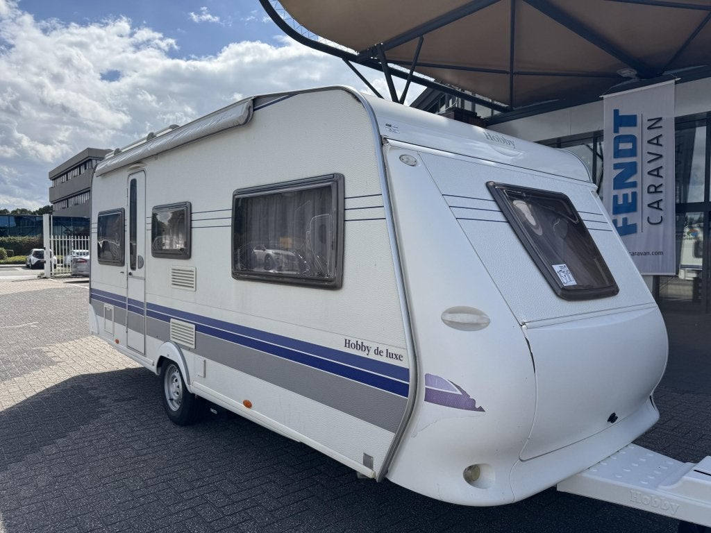Hobby De Luxe 495 UK 2007 MOVER + TENT!!!, Overige typen, Hobby, Bedrijf, Treinzit