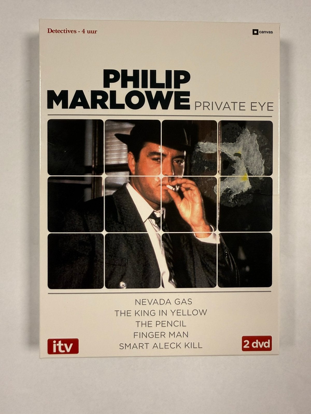 Philip Marlowe - Private Eye (powers boothe) NL-DVD, Cd's en Dvd's, Dvd's | Tv en Series, Engels, Misdaad, Alle leeftijden, Nederlands