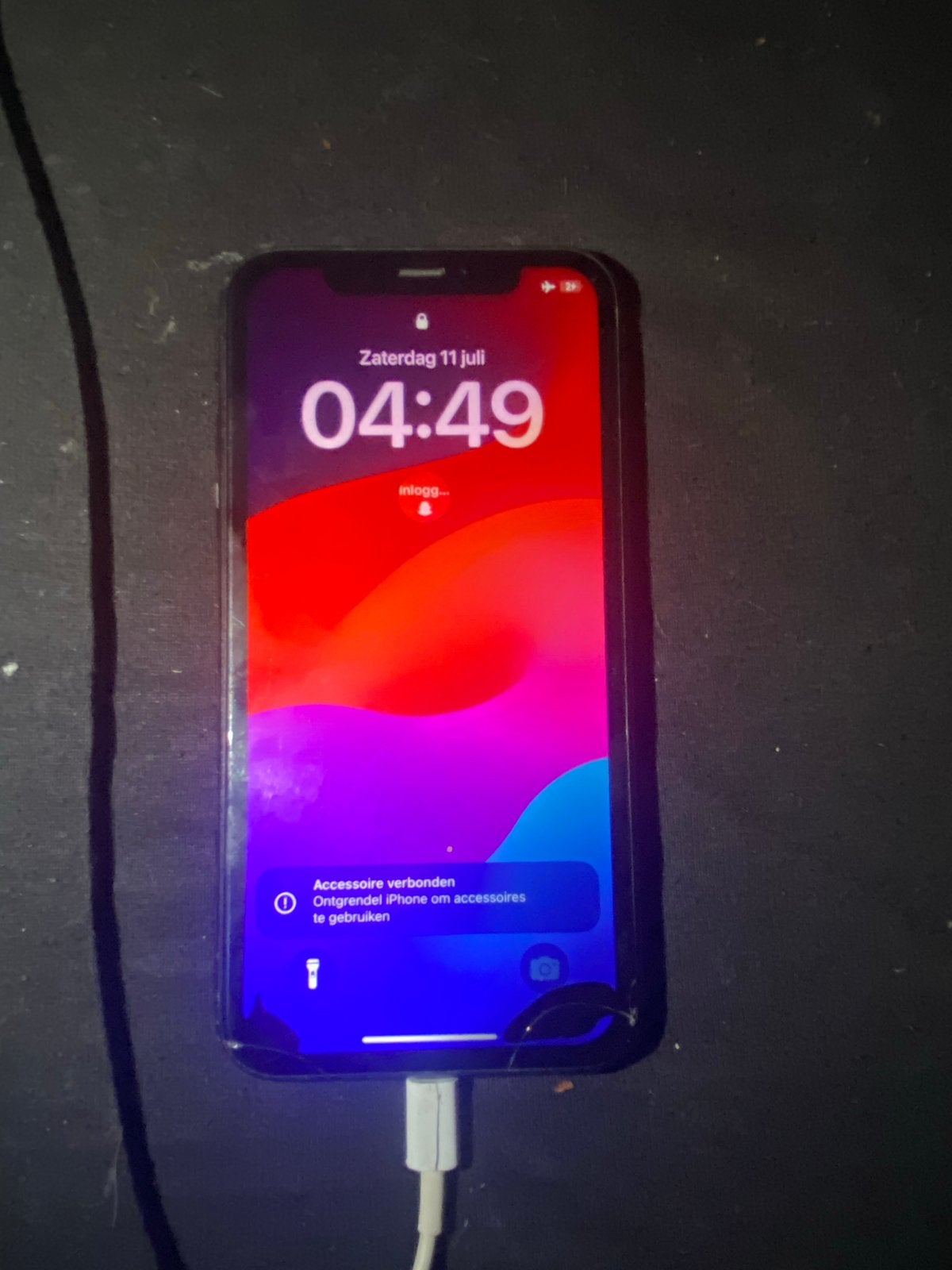 iPhone XR 128GB - Werkt goed, achterkant beschadigd, Ophalen, Gebruikt, 128 GB
