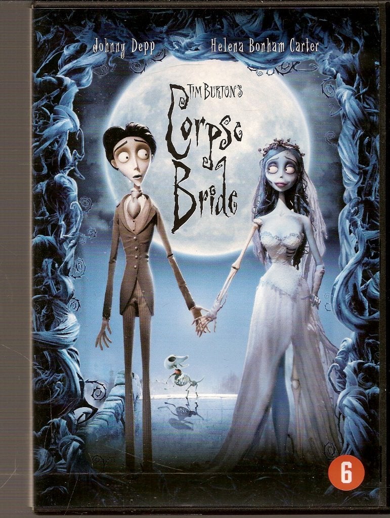 Corpse bride met o.a. Johnny Depp, Helena Bonham Carter, Ophalen of Verzenden, Vanaf 6 jaar, 1980 tot 2000, Actie en Avontuur