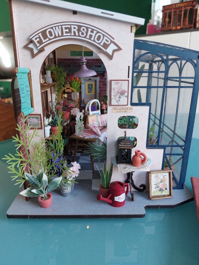 Rolife Emily's Flower shop, Handgemaakt, Gebouwen, Nieuw, Meerkleurig
