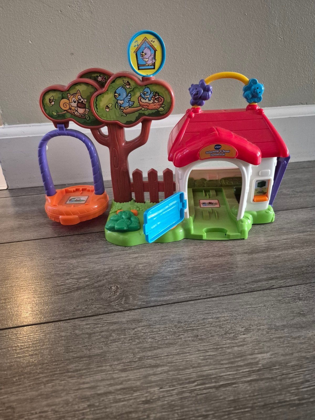 VTech Zoef Zoef Schommel & Speel Hondenhok - Interactief Spe, Ophalen, Gebruikt, Jongen of Meisje