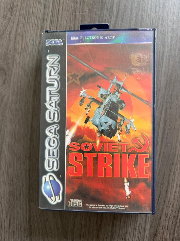 Soviet strike Sega saturn, Shooter, 1 speler, Ophalen of Verzenden, Zo goed als nieuw