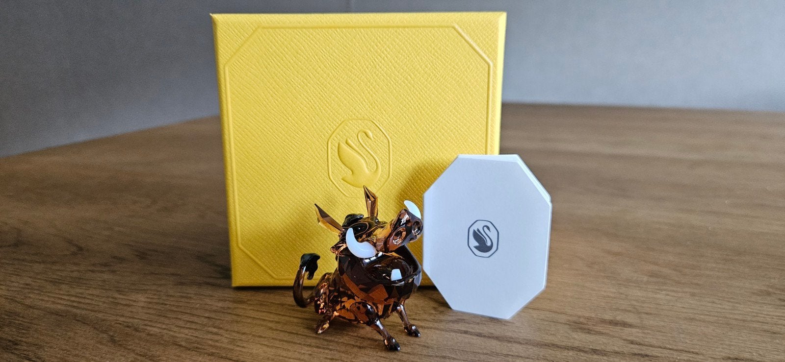 Swarovski Disney The Lion King Pumba, Ophalen of Verzenden, Nieuw, Figuurtje