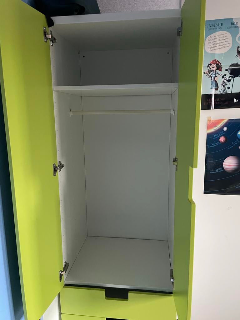 IKEA Stuva kledingkast met lades en hangruimte, Ophalen, Gebruikt, 200 cm of meer, 50 tot 100 cm