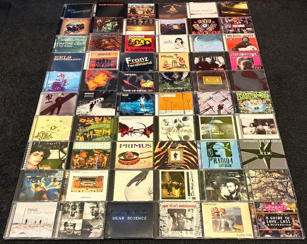 60x CD indie ROCK Beatles Eels Muse Pixies Spinvis Strokes, Cd's en Dvd's, Verzenden, Gebruikt, Alternative