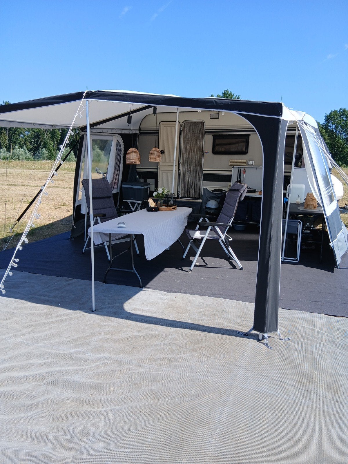 Zeer complete Hobby 420 1989, Caravans en Kamperen, Ophalen, Gebruikt