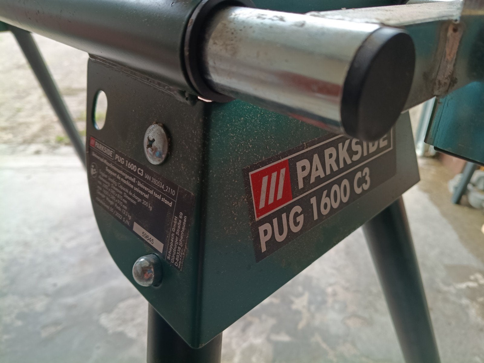 parkside onderstel zaagmachine of andere machine opvouwbaar, Ophalen, 1200 watt of meer, Cirkelzaag, 70 mm of meer