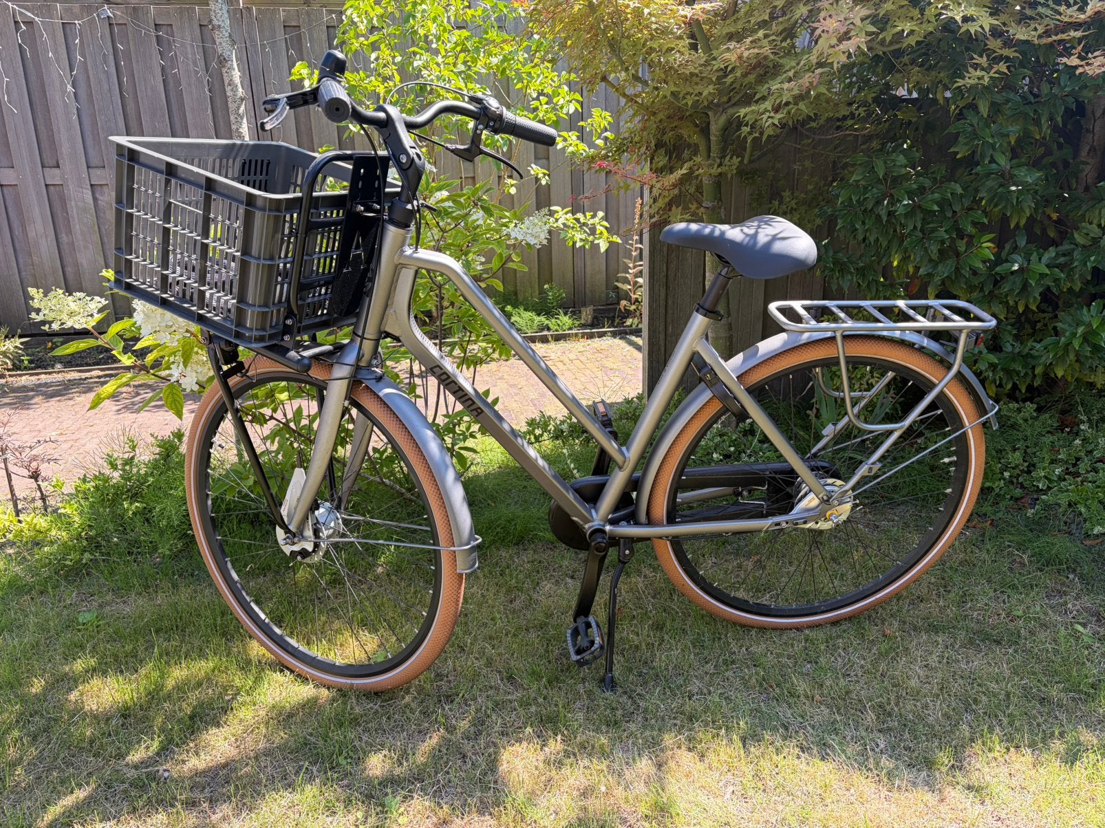 Cortina 28 inch damesfiets met 3 versnellingen, 47 tot 50 cm, Versnellingen, Zo goed als nieuw, Trommelrem