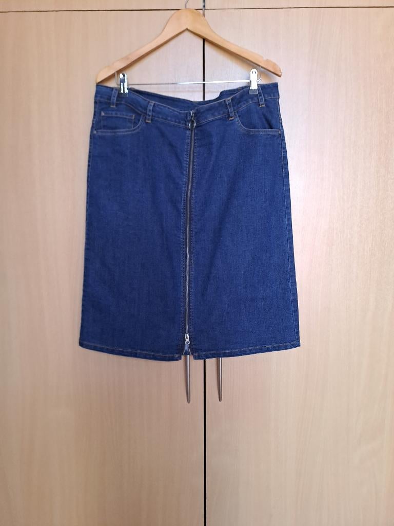 Spijkerrok maat 46, Kleding | Dames, Rokken, Blauw, Maat 46/48 (XL) of groter, Ophalen of Verzenden, Zo goed als nieuw