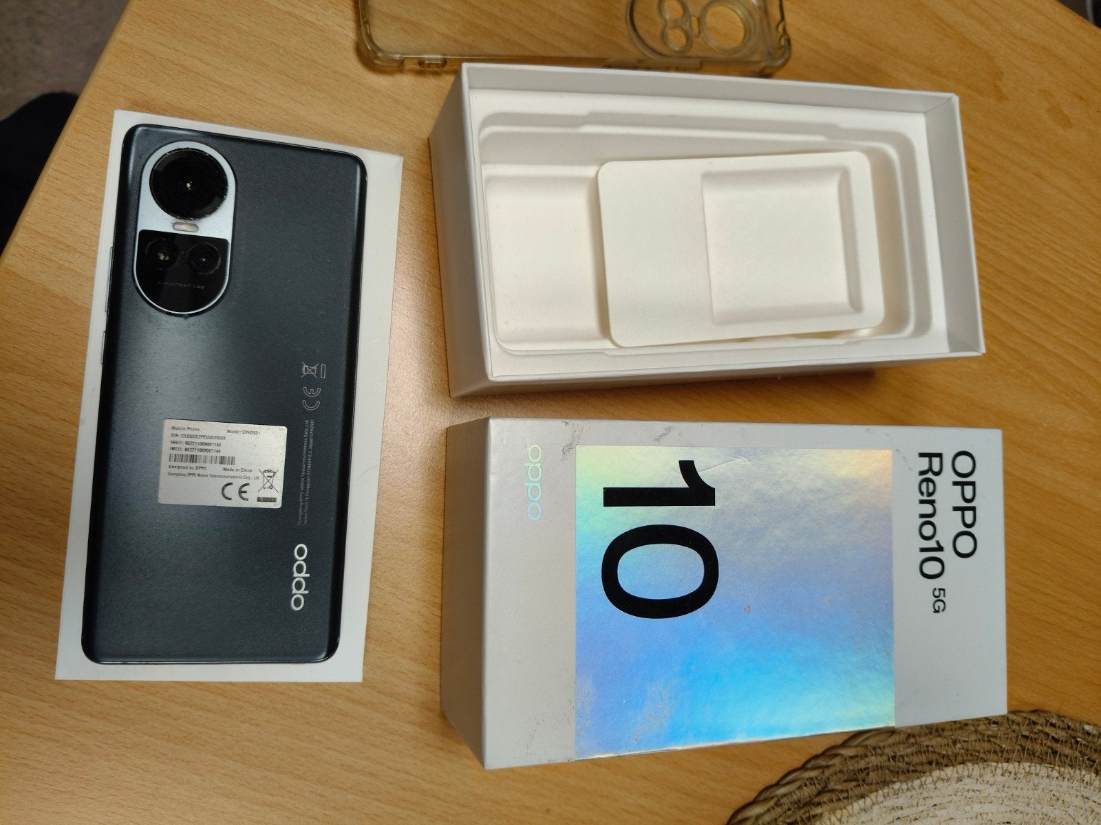 Oppo Reno 10 5G - Nieuw in doos met hoesje, Overige modellen, Nieuw, Ophalen of Verzenden, Zonder simlock