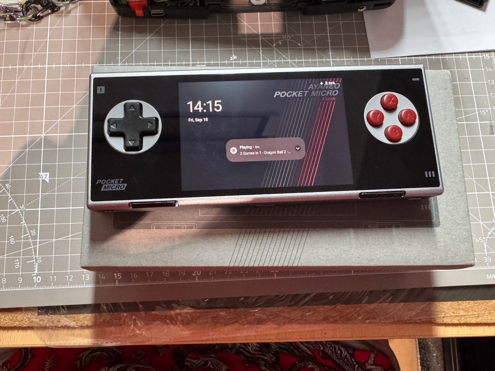 Ayaneo Pocket Micro Classic 8gb+256gb limited gray, Ophalen of Verzenden, Zo goed als nieuw