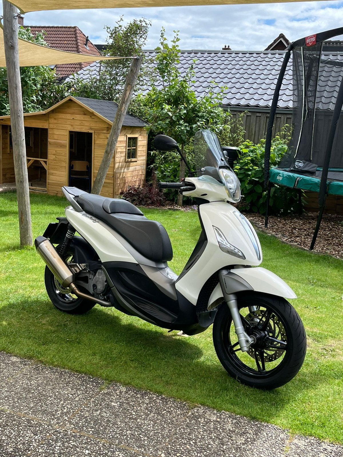 Piaggio Beverly 350 (echt) full Malossi, Motoren, Scooter, Gebruikt, Particulier, Minimaal motorrijbewijs A2