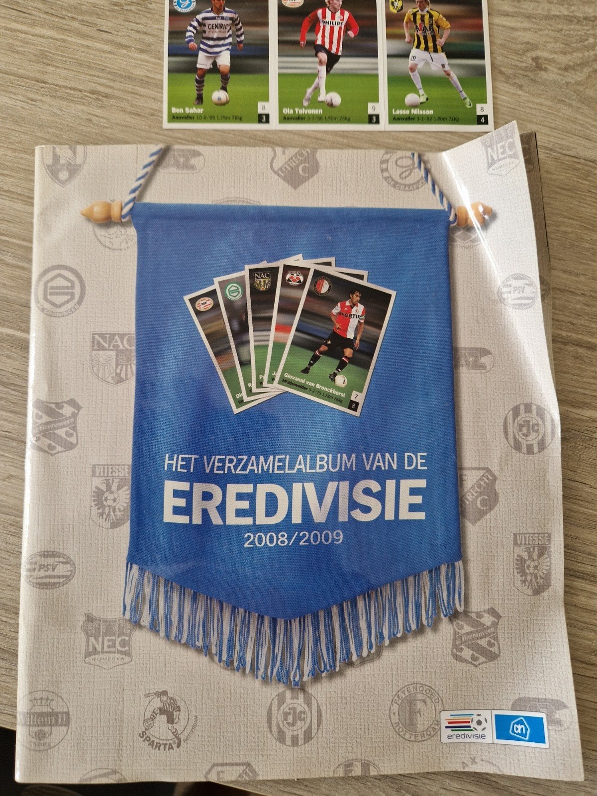 Eredivisie Verzamelaarsalbum 2008/2009, compleet, Ophalen of Verzenden, Gebruikt, Overige binnenlandse clubs