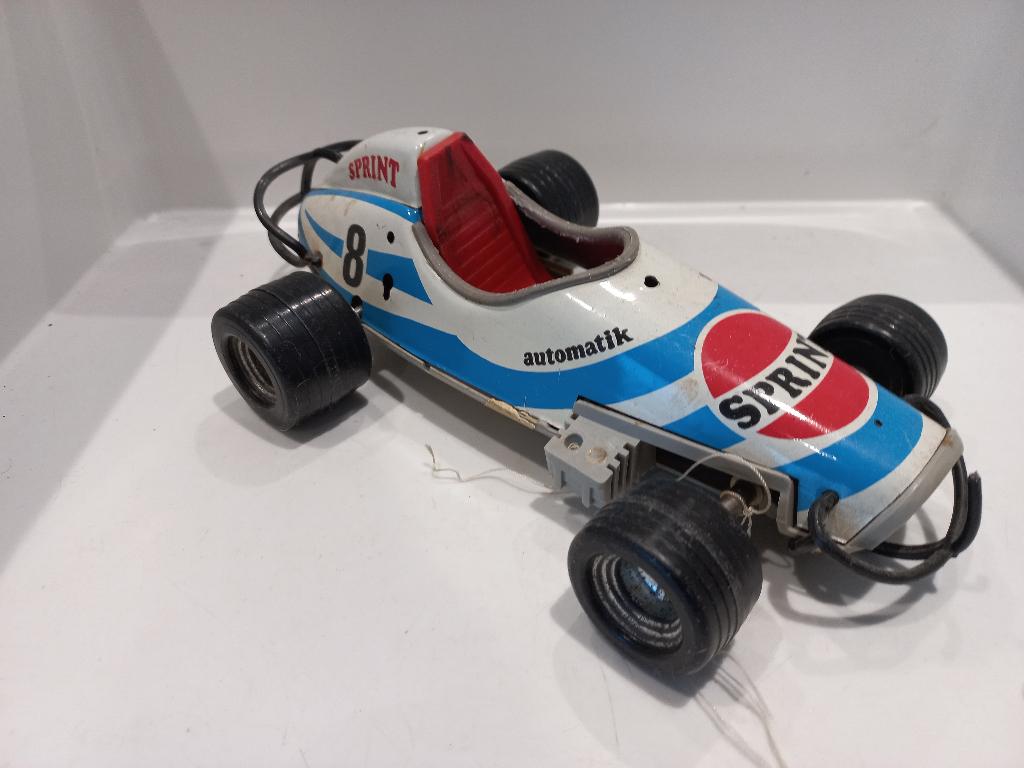 Blikken raceauto, Ophalen of Verzenden