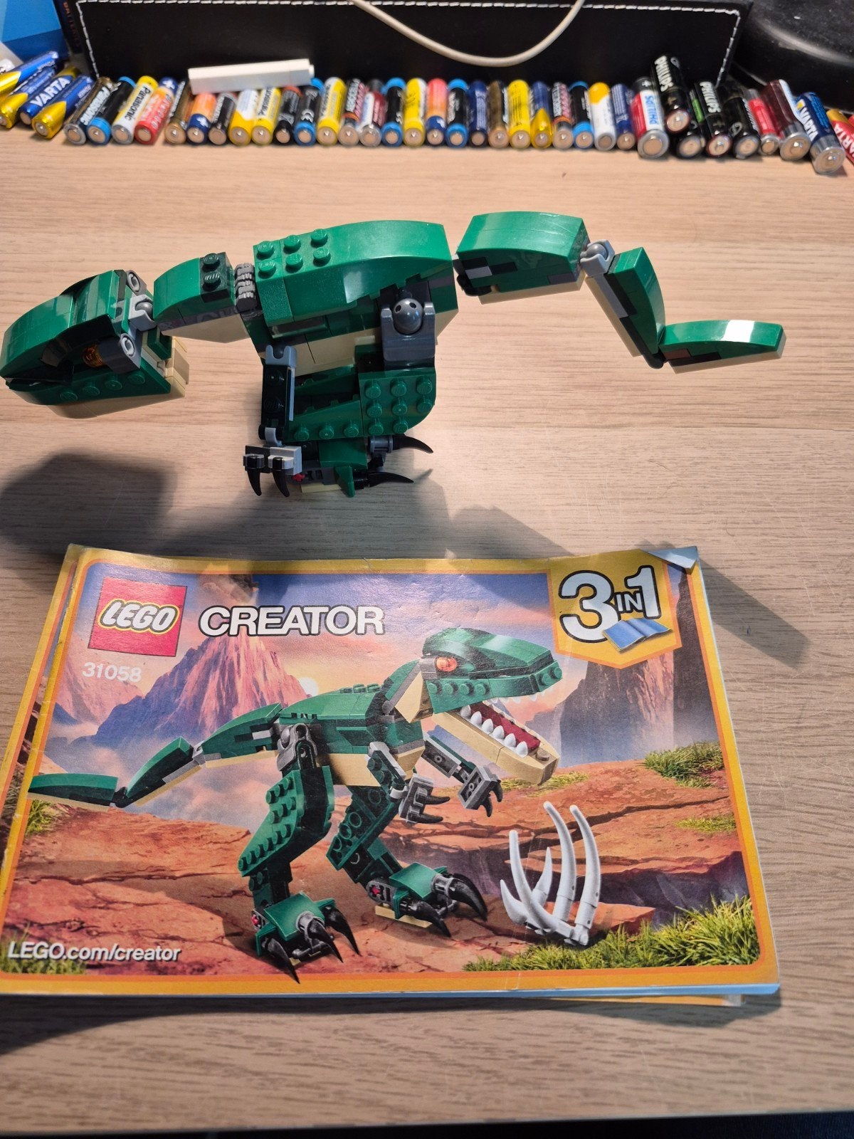 LEGO Creator Dinosaurus 31058 met boekje, Ophalen of Verzenden, Gebruikt
