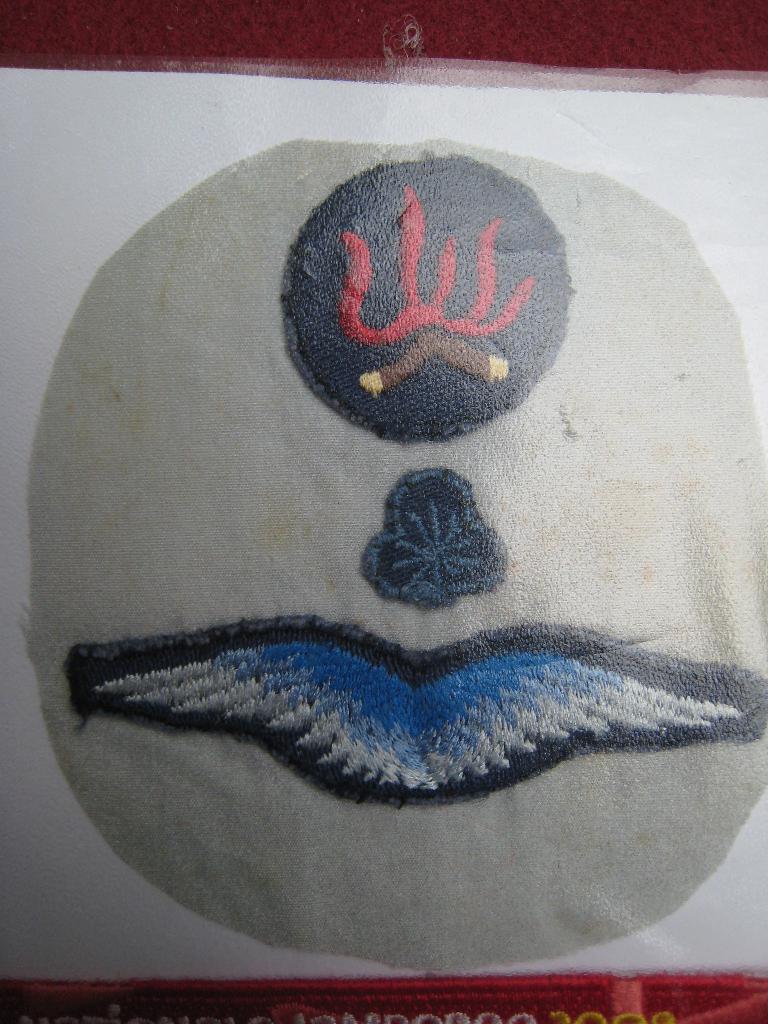 Scouting Air Scout + Kampvuur + GG insignes Nederland, Verzenden, Gebruikt, Embleem, Speld of Insigne