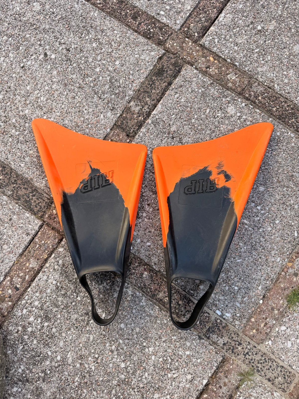 Rip Vinnen bodyboard asymmetrisch oranje/zwart, Ophalen of Verzenden, Zo goed als nieuw