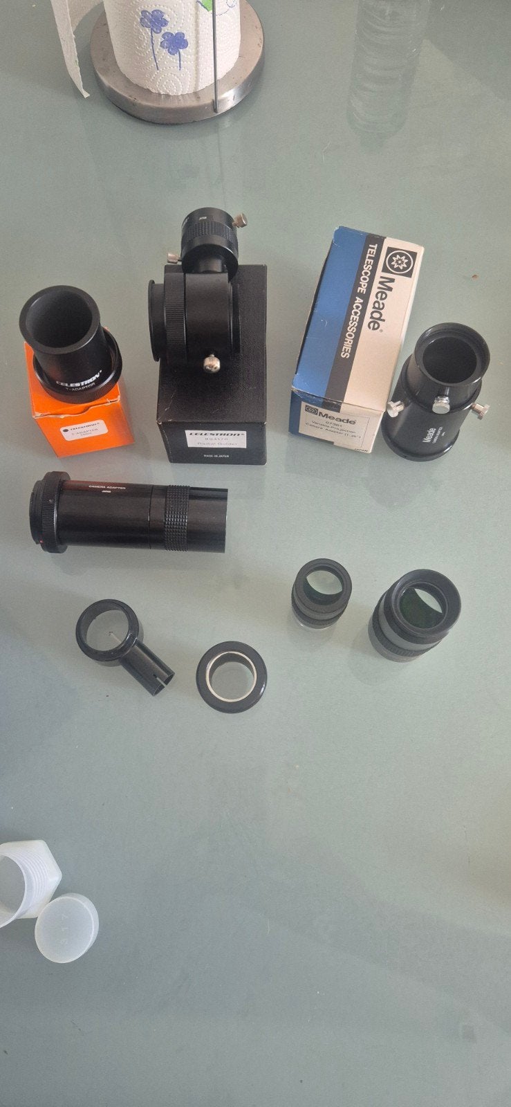 Telescoop accessoires: oculairs, adapters, radial guider, Ophalen of Verzenden, Minder dan 80 mm
