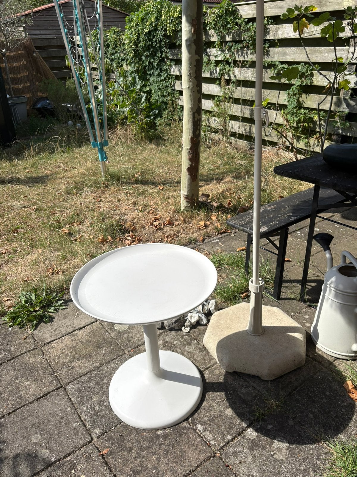 IKEA Sandskär tafeltje, Ophalen, Gebruikt, Rond, Kunststof