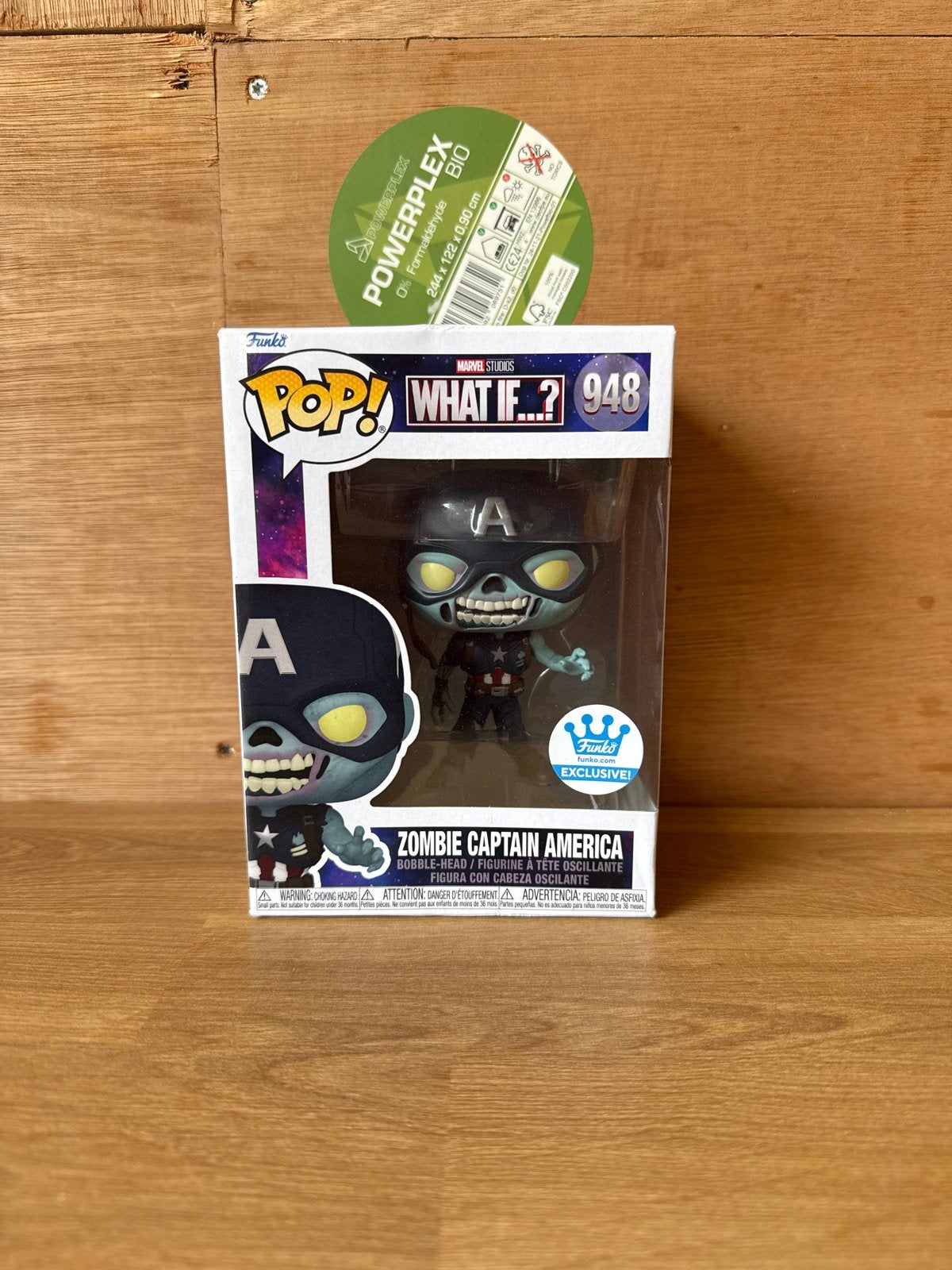 Funko Pop! Marvel What If...? Zombie Captain America, Ophalen of Verzenden, Nieuw