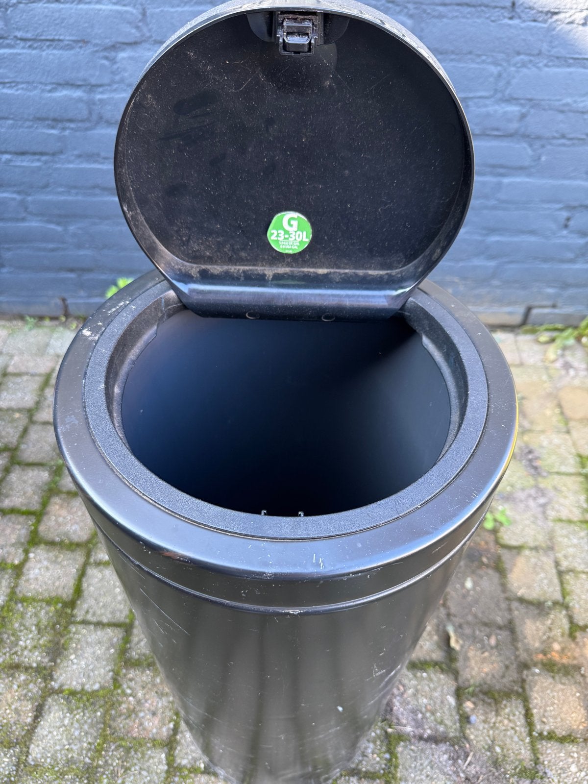 Brabantia vuilnisbak 23-30L, Huis en Inrichting, 20 tot 30 liter, Ophalen, Gebruikt, Metaal