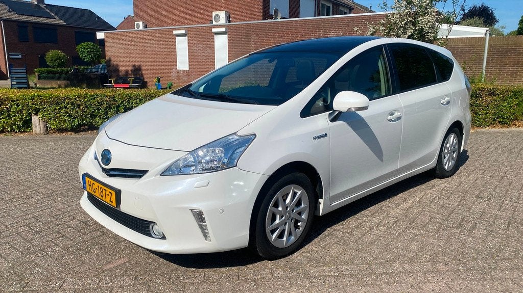 Toyota Prius Wagon 1.8 Dynamic Business Limited, Auto's, Euro 5, Gebruikt, Zwart, 4 cilinders