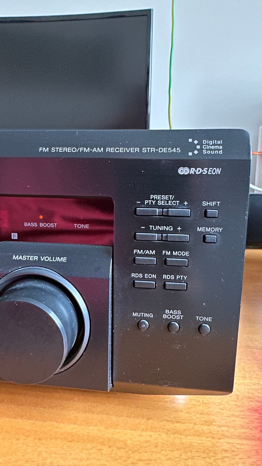 Sony STR-DE545 FM Stereo/FM-AM Receiver, Ophalen, Gebruikt, 60 tot 120 watt, Sony