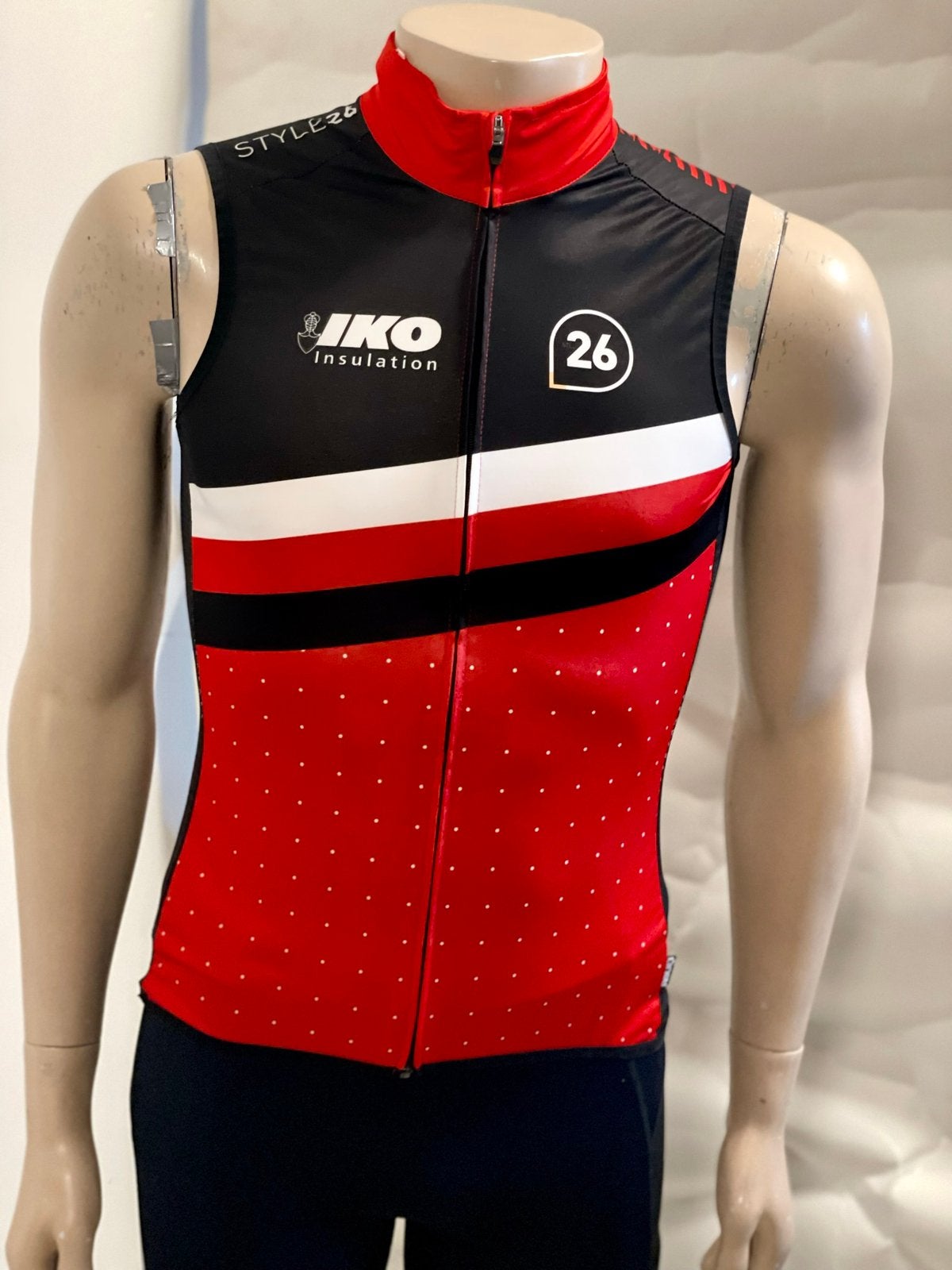 Wielrenkleding wielrenshirt windvanger fietsshirt maat M, Ophalen of Verzenden, Zo goed als nieuw, Bovenkleding, Heren