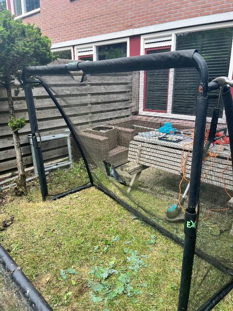2x EXIT Coppa stalen voetbaldoel 220x170 cm – zwart, Ophalen, Gebruikt, Buitenlandse clubs, Overige typen