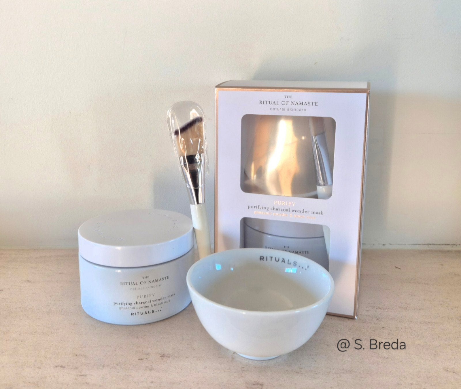 Rituals Charcoal Purifying Wonder Mask | Namaste, Ophalen of Verzenden, Nieuw, Gehele gezicht, Verzorging